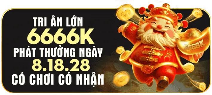 Banner quảng cáo các chương trình khuyến mãi và thưởng jackpot lớn.